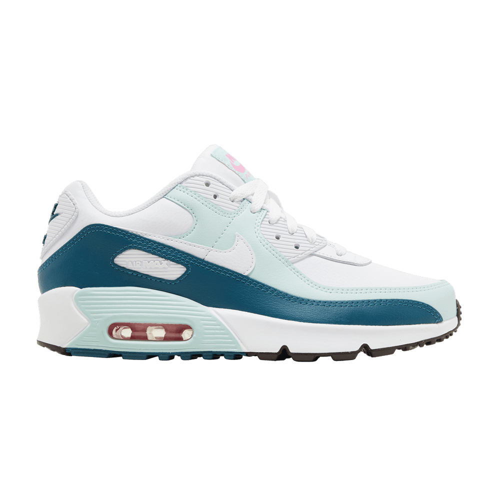 Buy Air Max 90 Leather GS White Jade Ice DV3607 104 GOAT