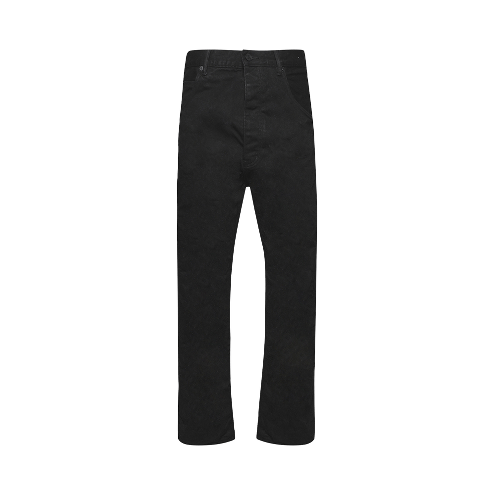 Purple P018 Baggy Jeans - Black Rinse