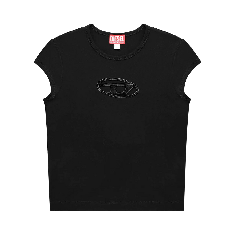 Buy Diesel T-Angie T-Shirt 'Black' - A06268 9XXA | GOAT