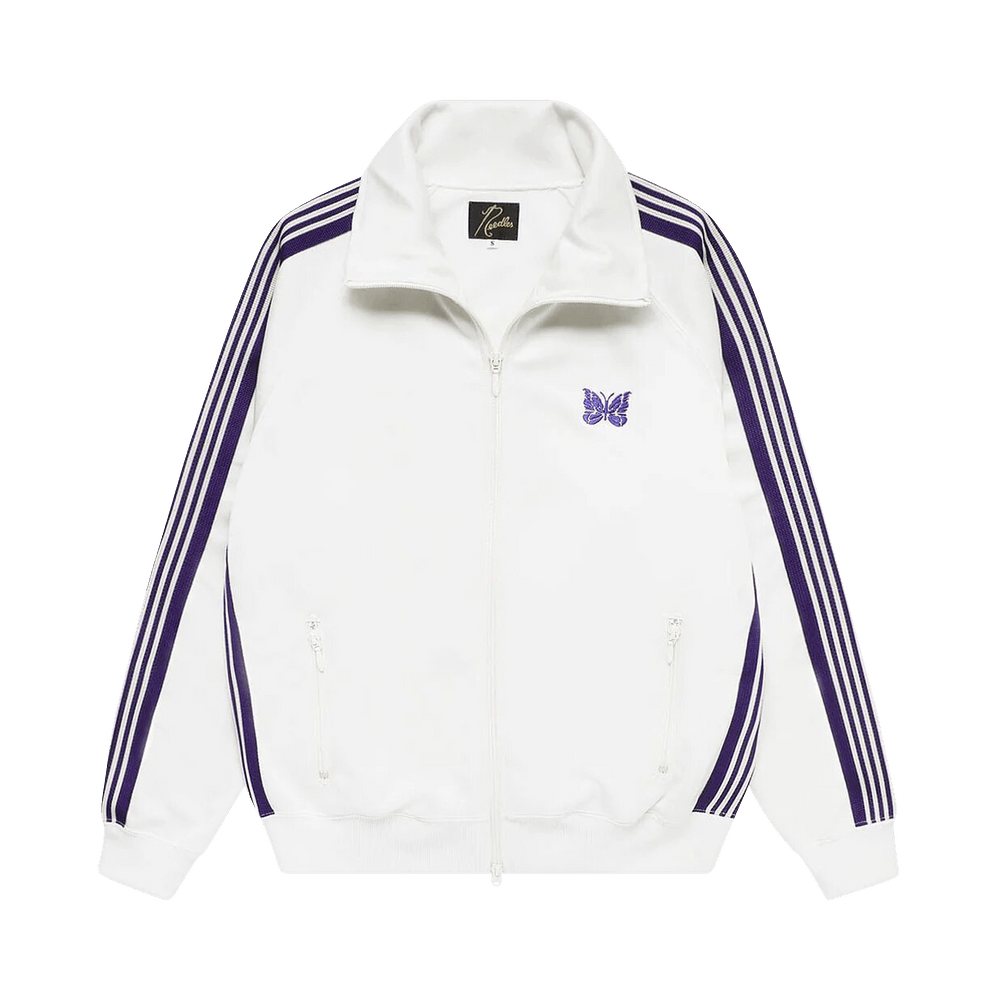 Buy Needles Track Jacket 'Ice White' - MR284 ICE | GOAT