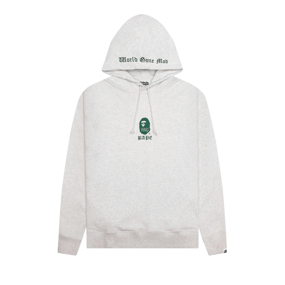 Buy BAPE A Bathing Ape Pullover Hoodie Grey 1J30 114 011 GREY GOAT CA