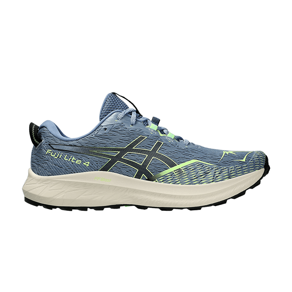 Asics Fuji Lite 4 Denim Blue Lime