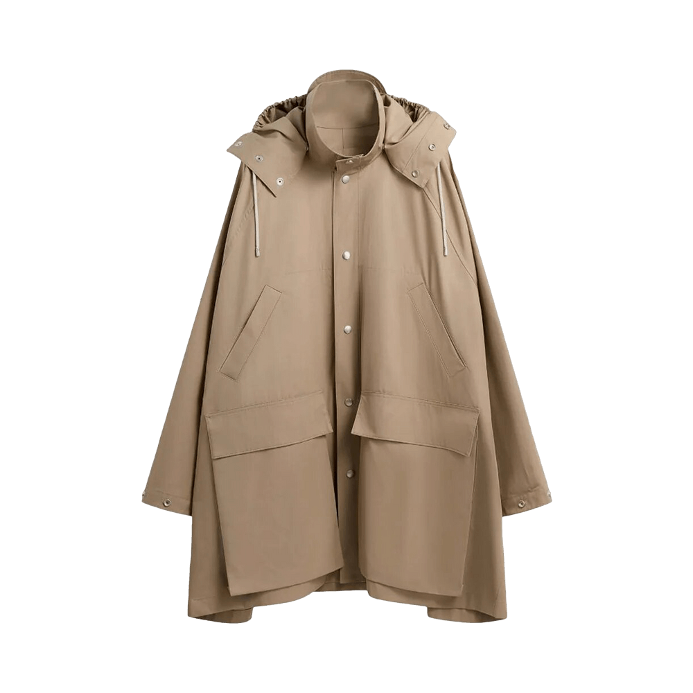 Buy Lemaire Raincoat With Detachable Hood 'Beige' - CO1028 Buy Lemaire Raincoat With Detachable Hood 'Beige' - CO1028