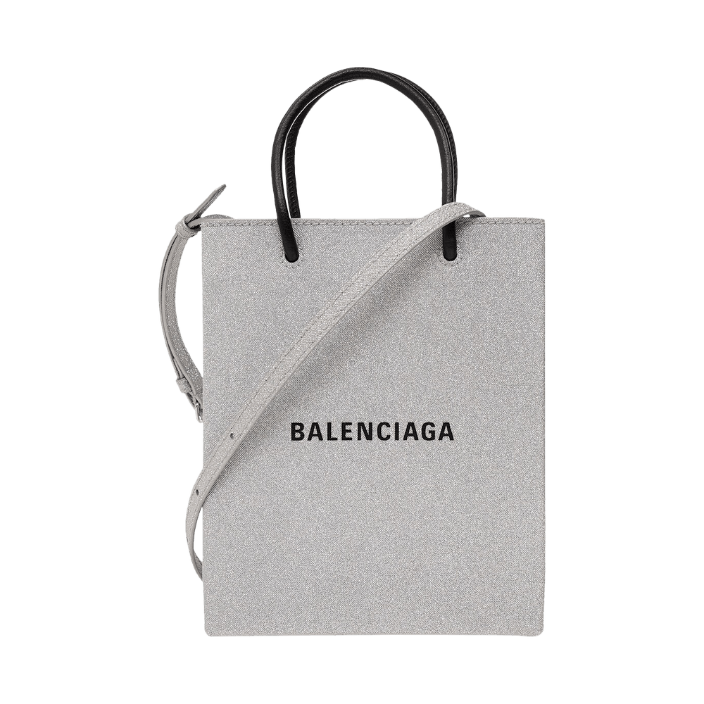 Buy Balenciaga Shopping Phone Holder Bag 'Silver' - 693805 2AAAE 