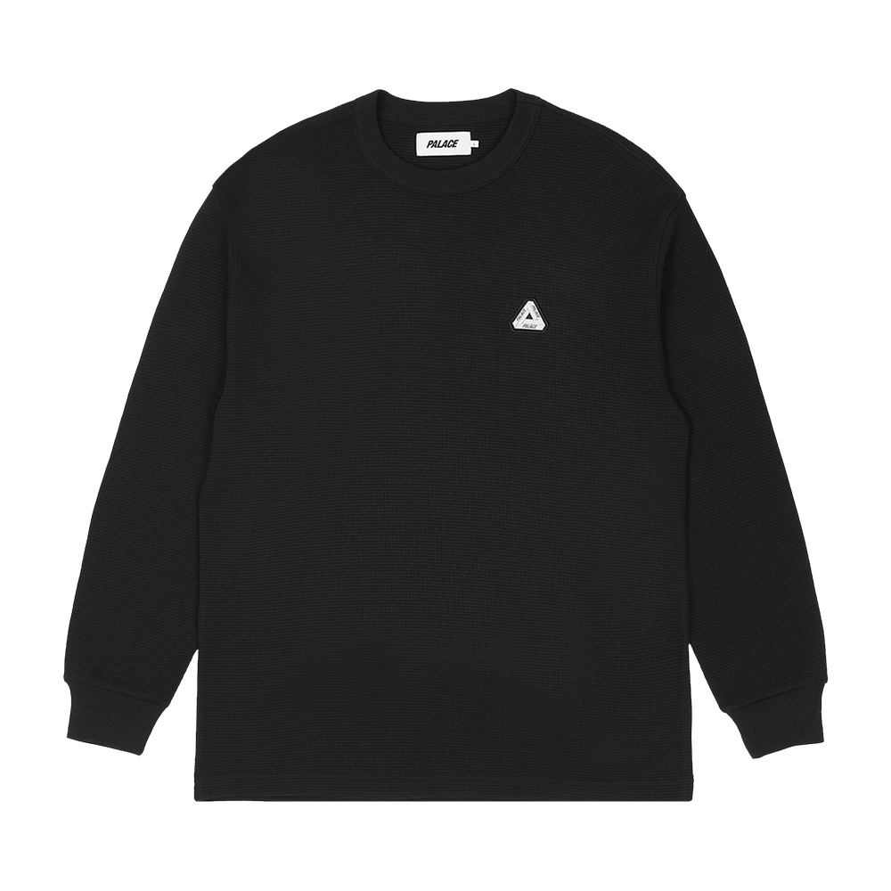 Palace Waffle Long-Sleeve 'Black'