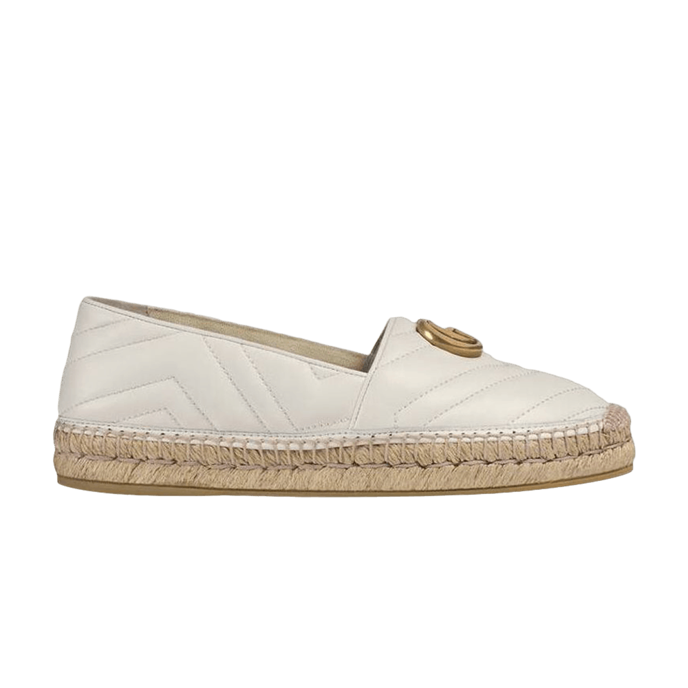 GUCCI3500Ｌレディース NEW GUCCI X ADIDAS Off White Leather Black Trim Kitten Heel