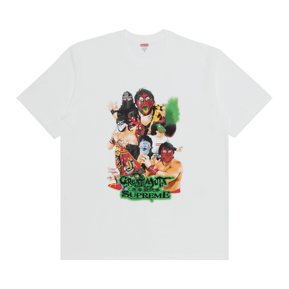 Buy Supreme Muta Tee 'White' - FW23T43 WHITE | GOAT