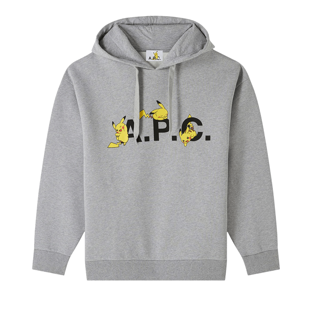 A.P.C. sweat pokémon pikachu H Grey | BSTN Store