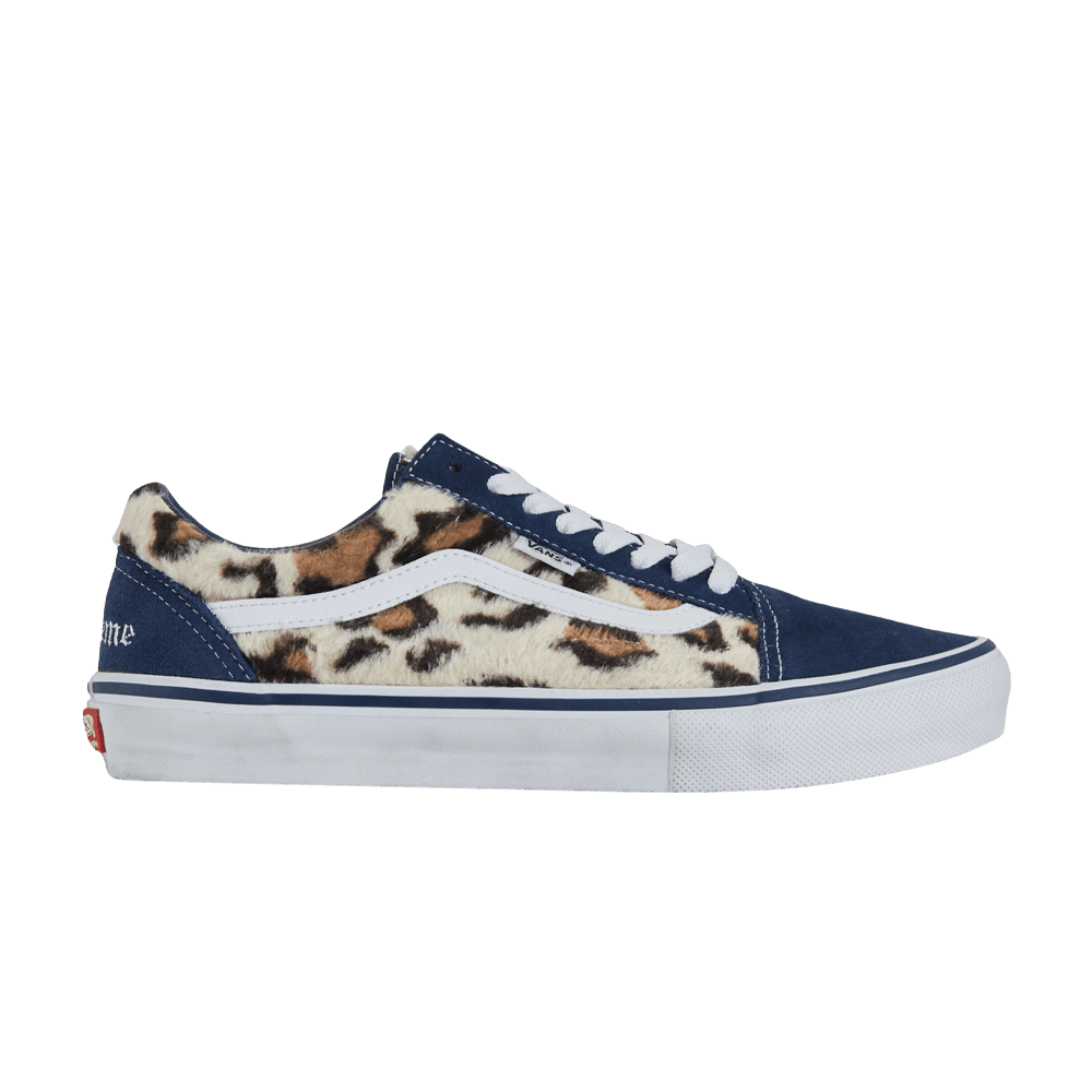 Supreme × Vans Leopard Old Skool 
