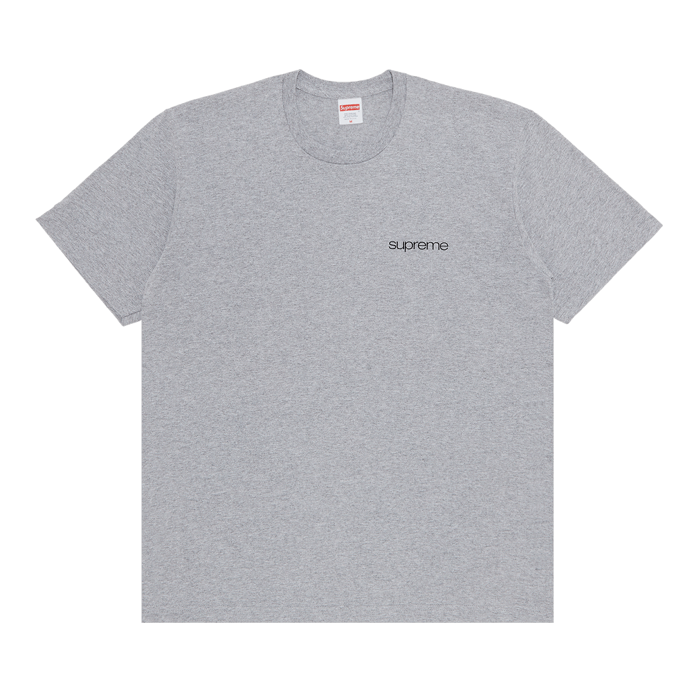 Buy Supreme NYC Tee 'Heather Grey' - FW23T56 HEATHER GREY | GOAT