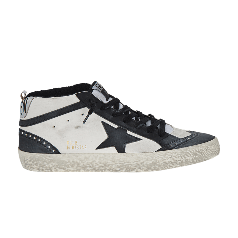 Buy Golden Goose Mid Star White Black GMF00122 F005412 10238 GOAT CA