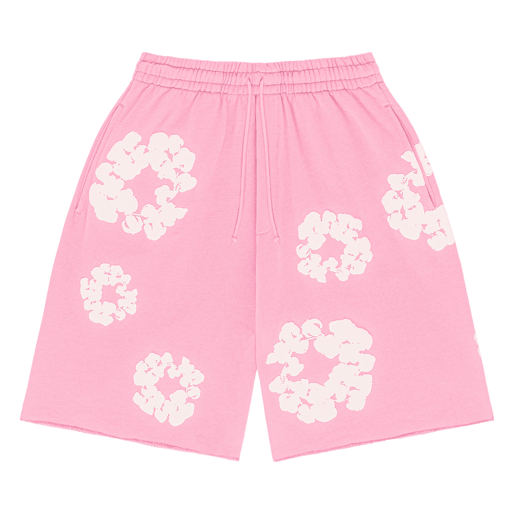 DENIM TEARS ピンクショートパンツ　S Buy Denim Tears The Cotton Wreath Shorts 'Pink' - 402 100 30
