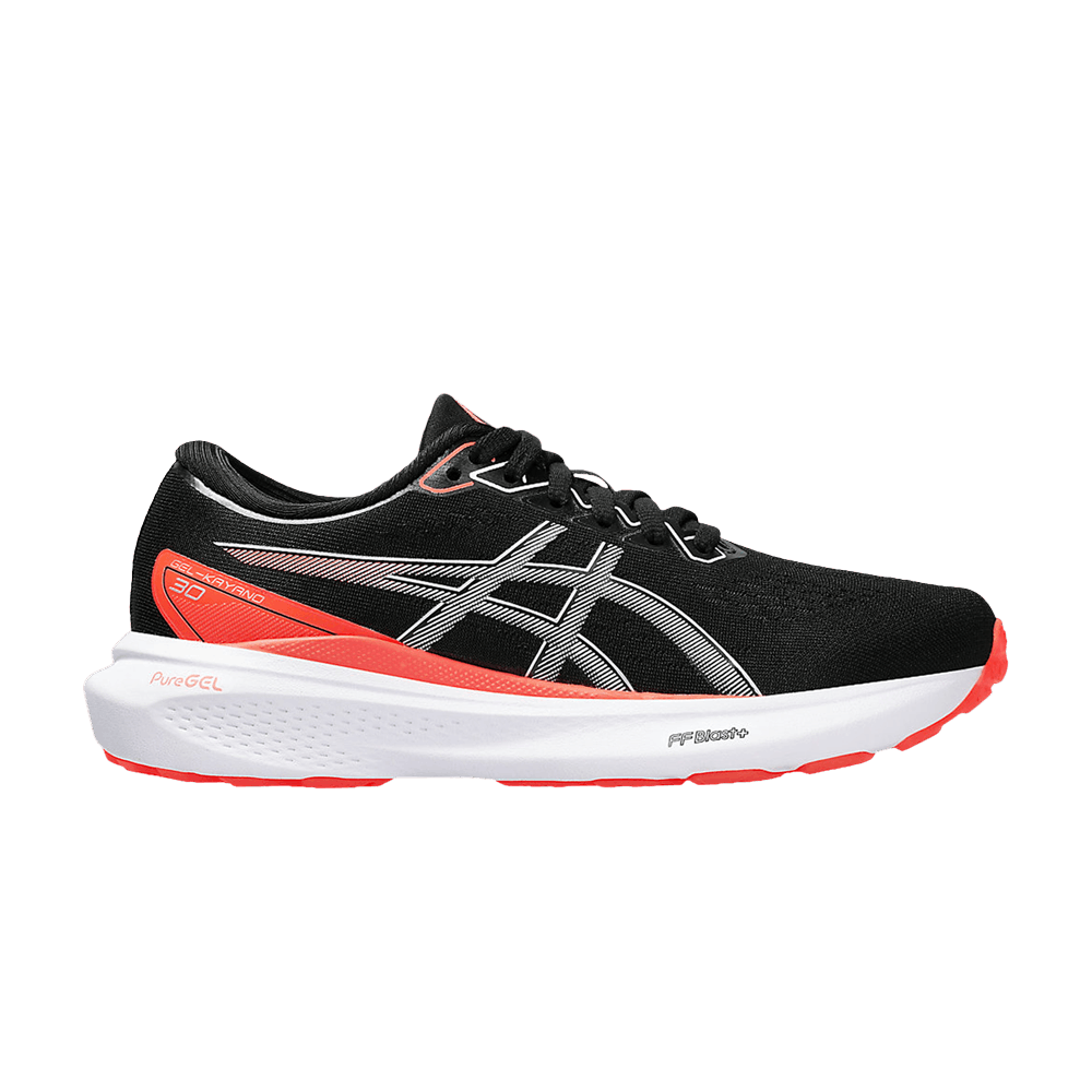 Asics Gel Kayano 30 GS Black Sunrise Red