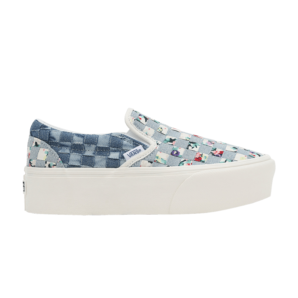 Vans Classic Slip-On Stackform Woven - Denim Floral