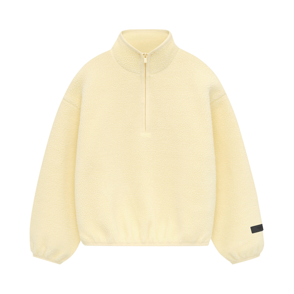 Buy Fear of God Essentials Kids Polar Fleece Half Zip Mockneck 'Garden  Yellow' - 785SP242571K | GOAT