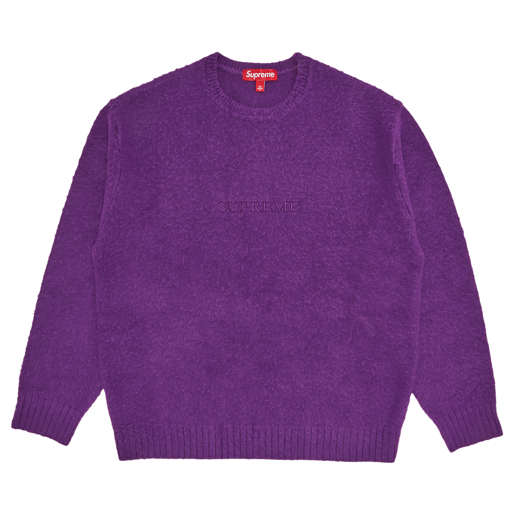Buy Supreme Pilled Sweater Purple FW23SK37 PURPLE GOAT