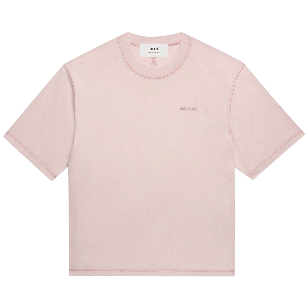 Buy Ami Fade Out T-Shirt 'Powder Pink' - UTS016 JE0051 679