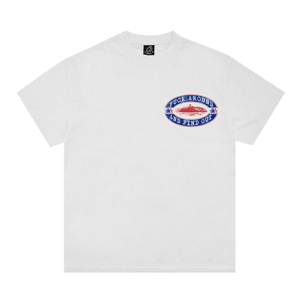 Buy Corteiz Fuck Around Tee *New Blank* 'White' - 7892