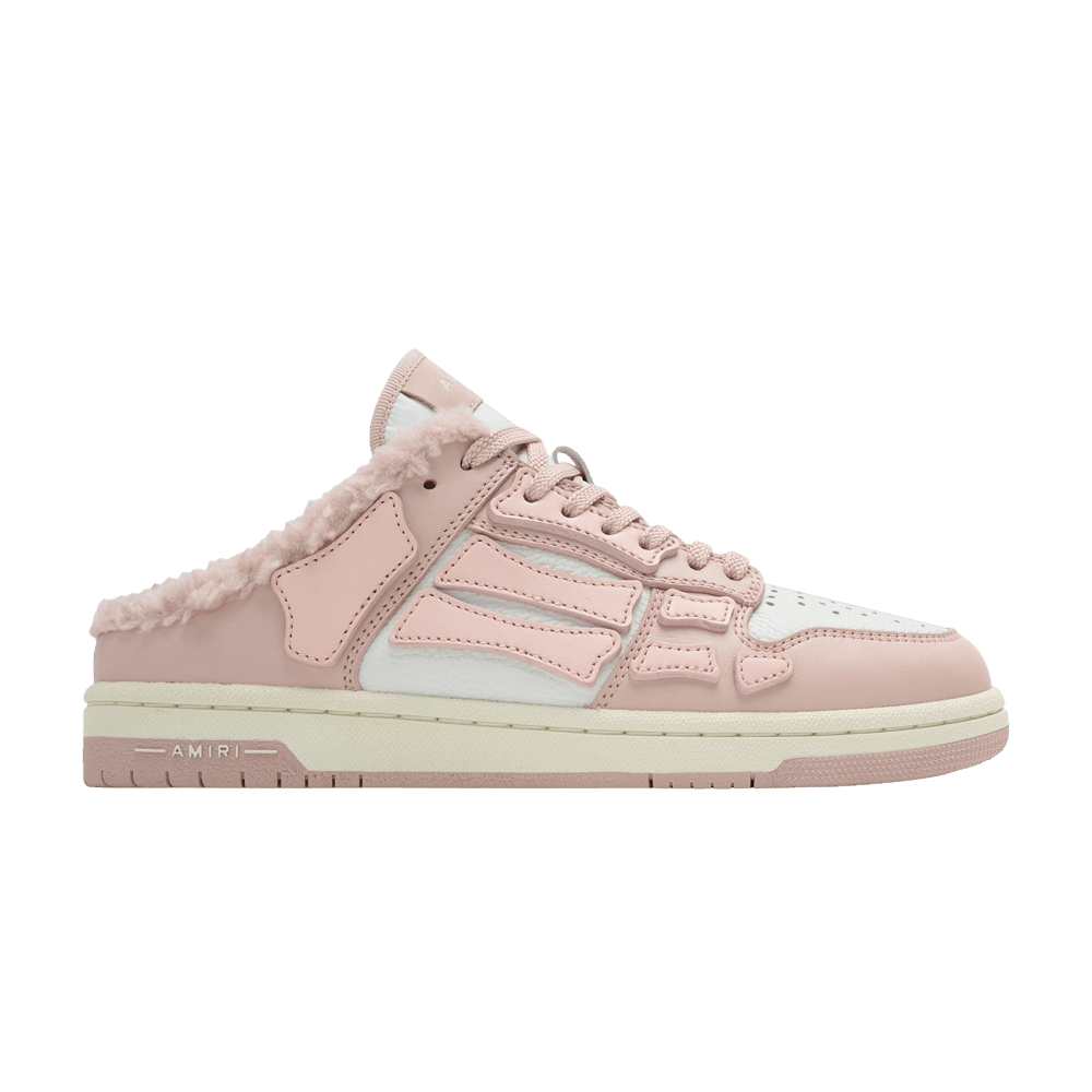 【AMIRI】女性 Skel Top Mule Shearling スニーカー AMIRI Skel Top Mule Shearling Pink (Women's) - PS23WFS006