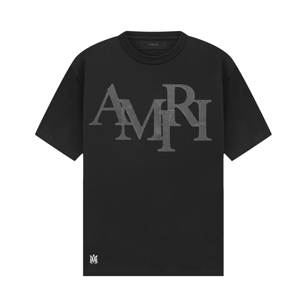 機能的でエレガント【AMIRI】Army Logo Tee T-shirt Buy Amiri Army Logo Tee 'Black' - PF22MJL053 001 BLAC | GOAT