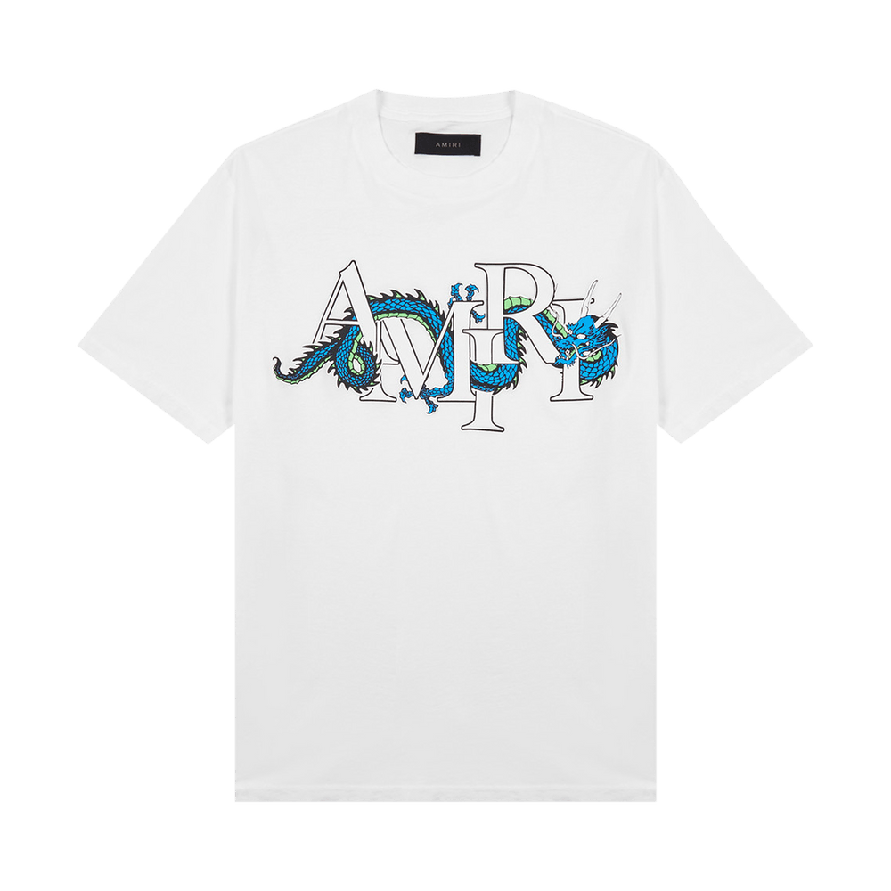 Buy Amiri CNY Dragon Tee 'White' - AMJYTE1004 100 WHIT | GOAT