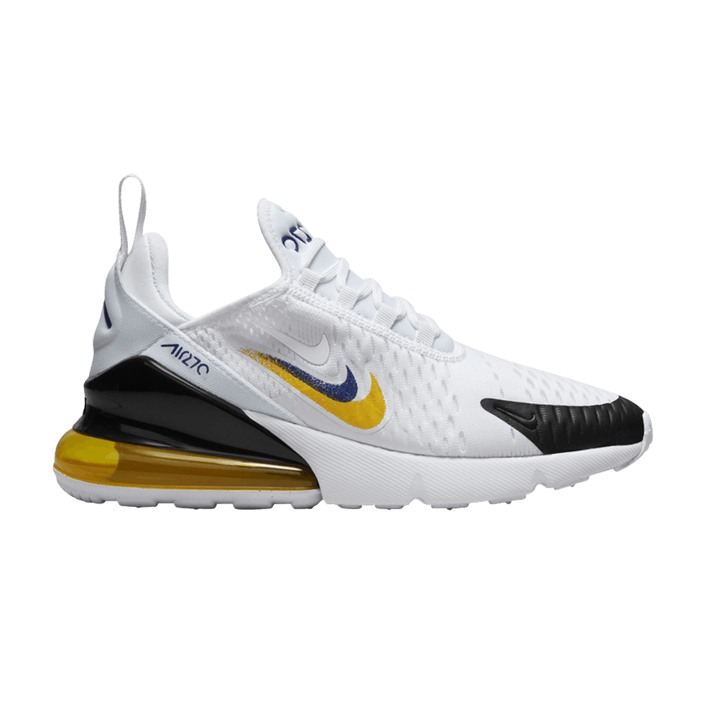 Buy Air Max 270 GS Multi Swoosh White University Gold FJ4590