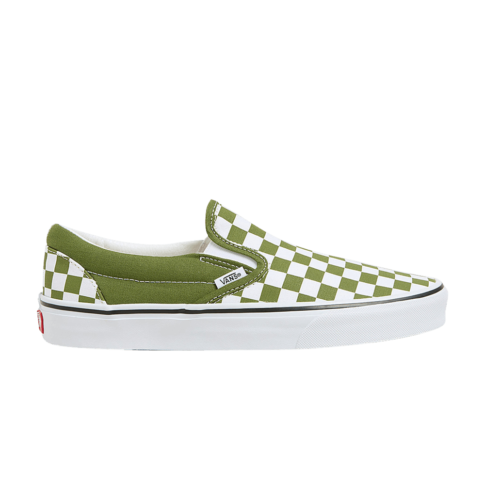 Buy Classic Slip-On 'Color Theory Checkerboard - Pesto