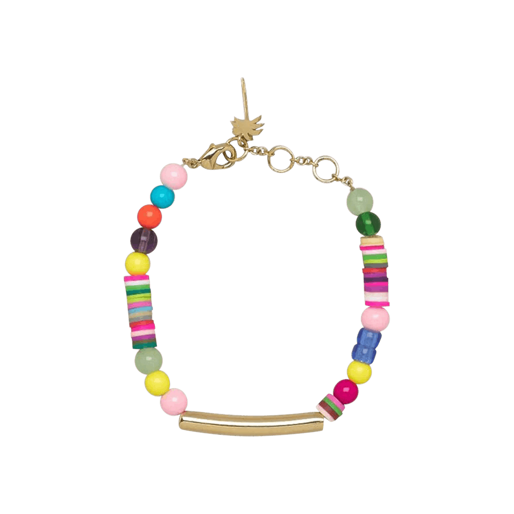 Buy Palm Angels Logo Rainbow Bracelet 'Multicolor
