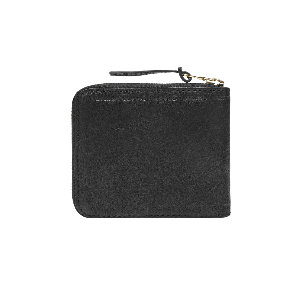 Buy Visvim Leather Bifold Wallet 'Black' - 123203003029 BLAC | GOAT CA