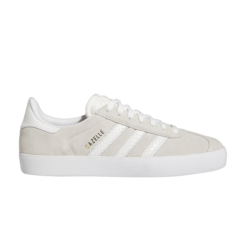 adidas gazelle silver green womens Adidas Gazelle ADV Shoes - Shadow Red / Crystal White / Gold Metallic main image 0