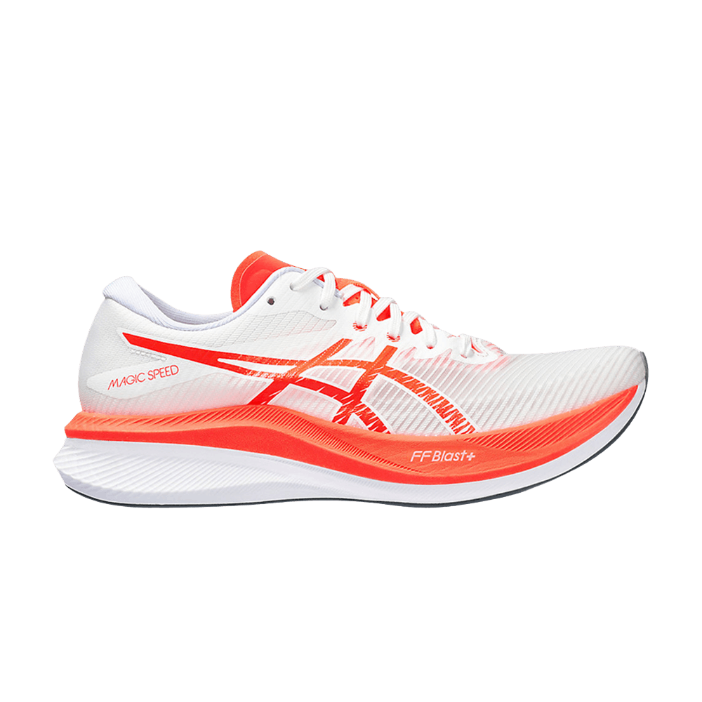 Asics Wmns Magic Speed 3 'White Sunrise Red'