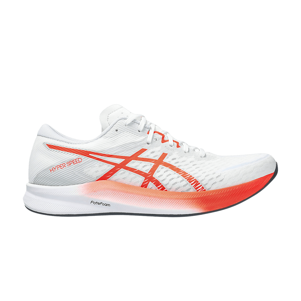 Asics Hyper Speed 3 White Sunrise Red