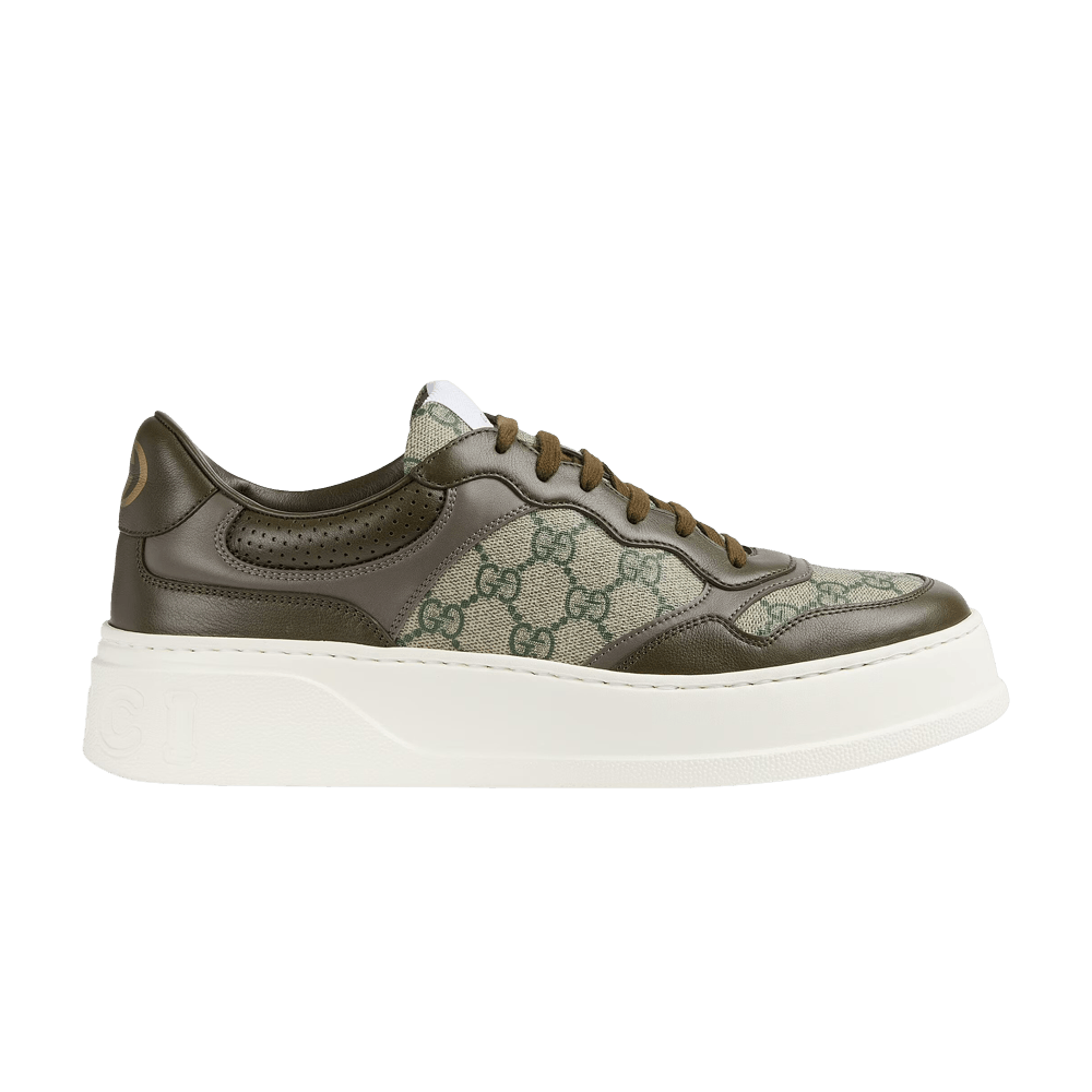 Buy Gucci GG Supreme Sneaker 'Beige Green' - 669582 UPGA0