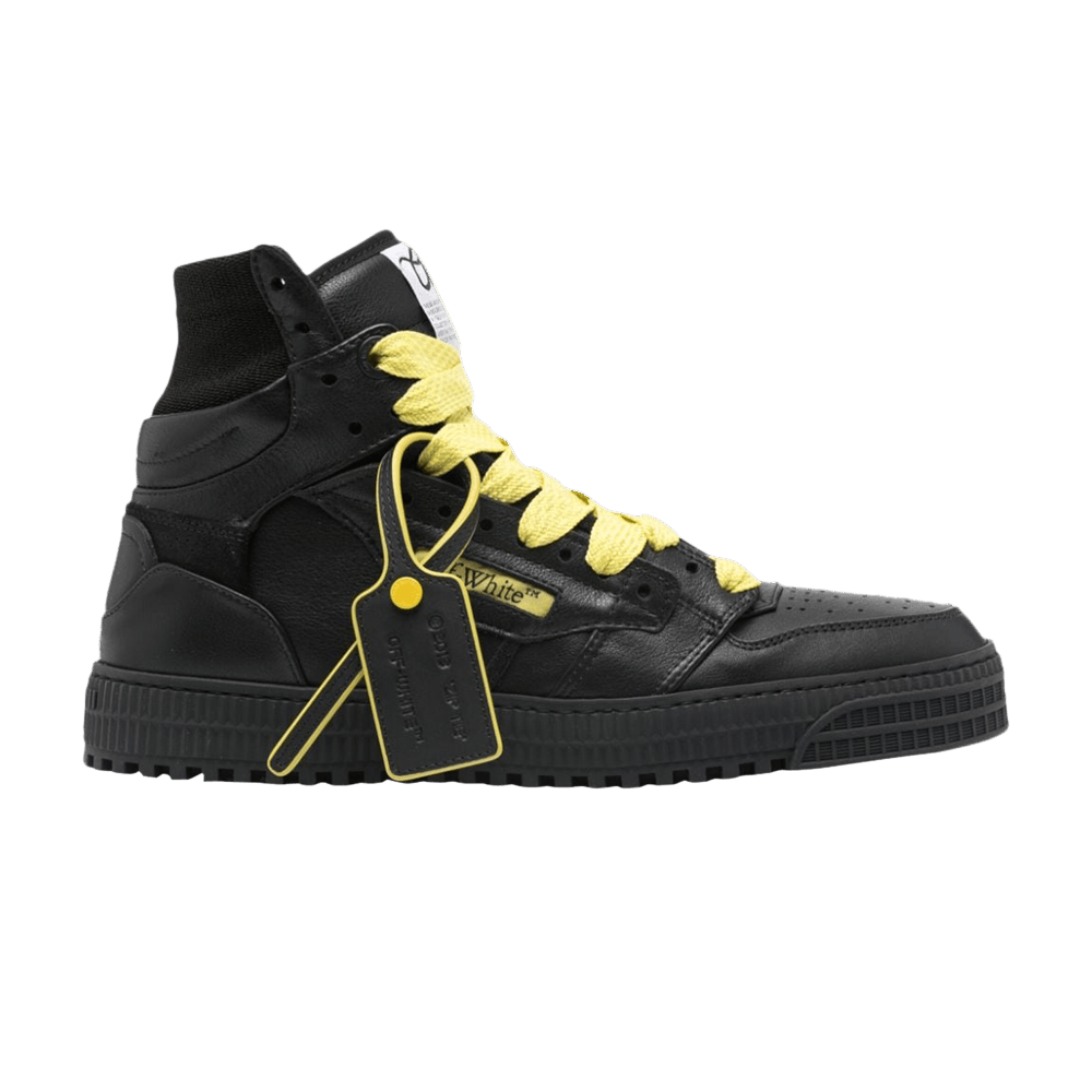 スニーカー OMIA065S24LEA004 3.0 OFF COURT CALF LEATHER Sneakers Buy Off-White Off-Court 3.0 High 'Black Yellow