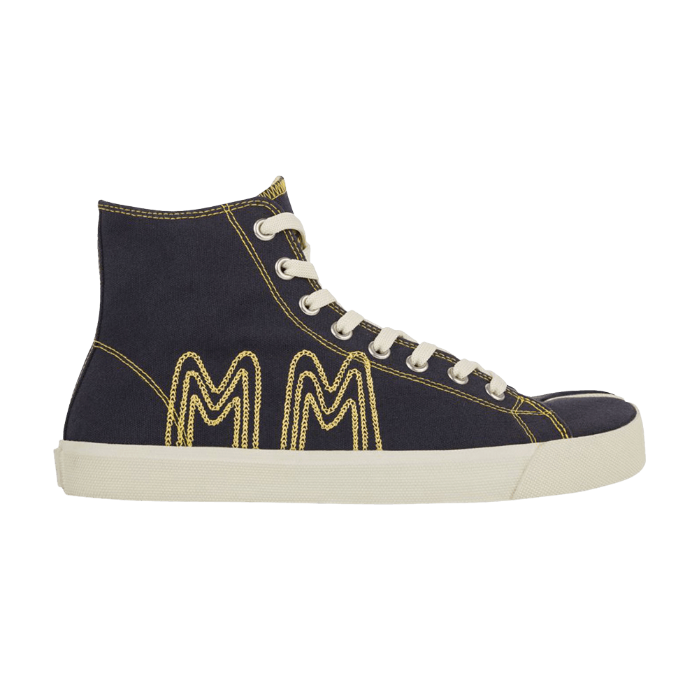 Buy Maison Margiela Tabi High 'MM Embroidered - Dark Blue
