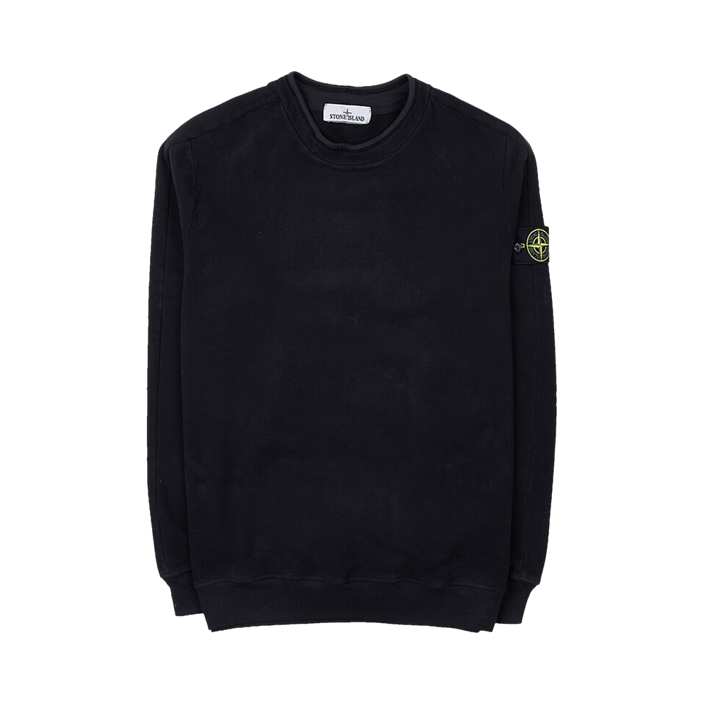 Buy Stone Island Crewneck Sweatshirt Black 791561352 V0029 GOAT