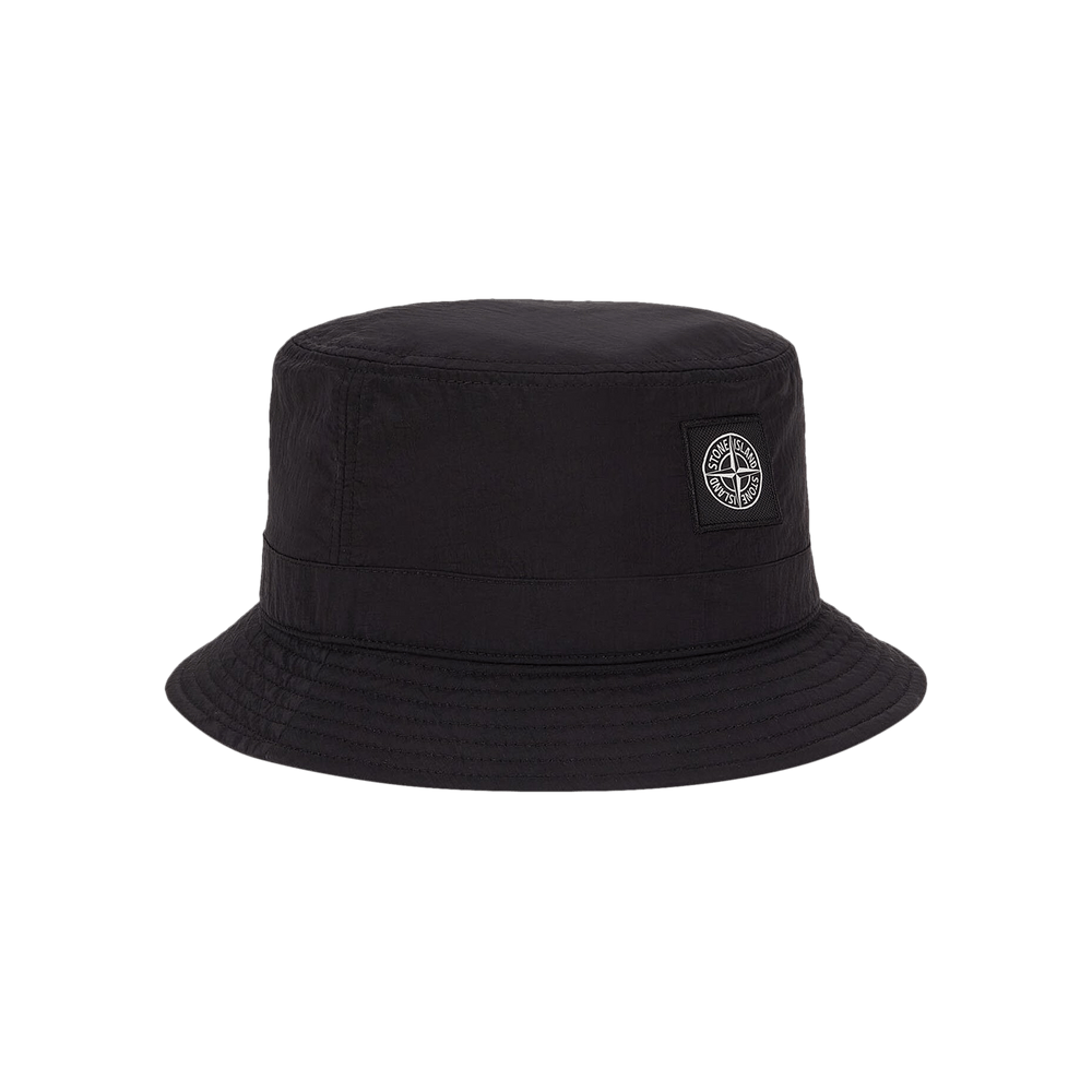 Buy Stone Island Compass Patch Bucket Hat 'Black' - 791599376