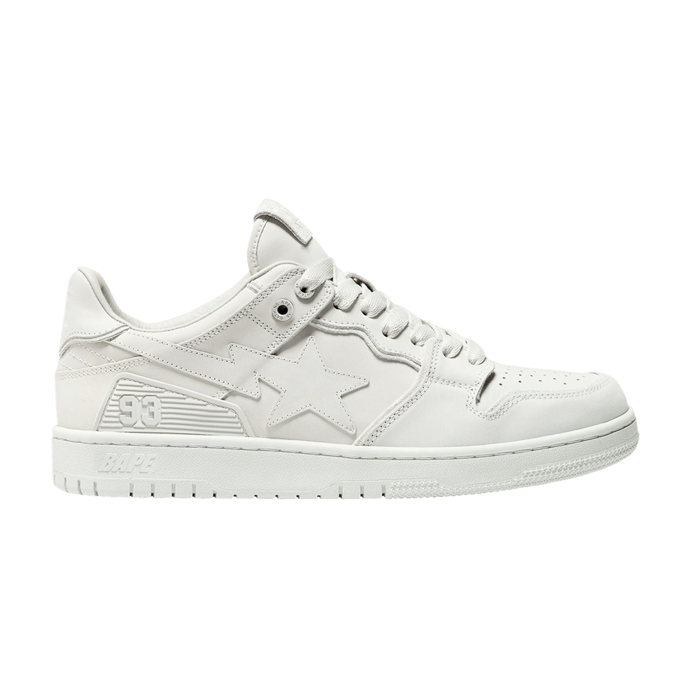 Bapesta top triple white
