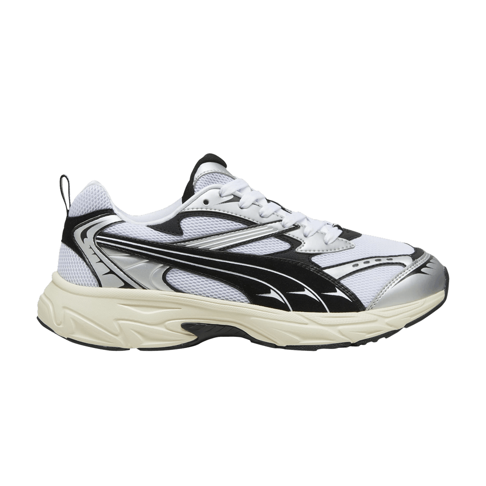 Buy Puma Morphic Retro 'White Black' - 395920 02 | GOAT