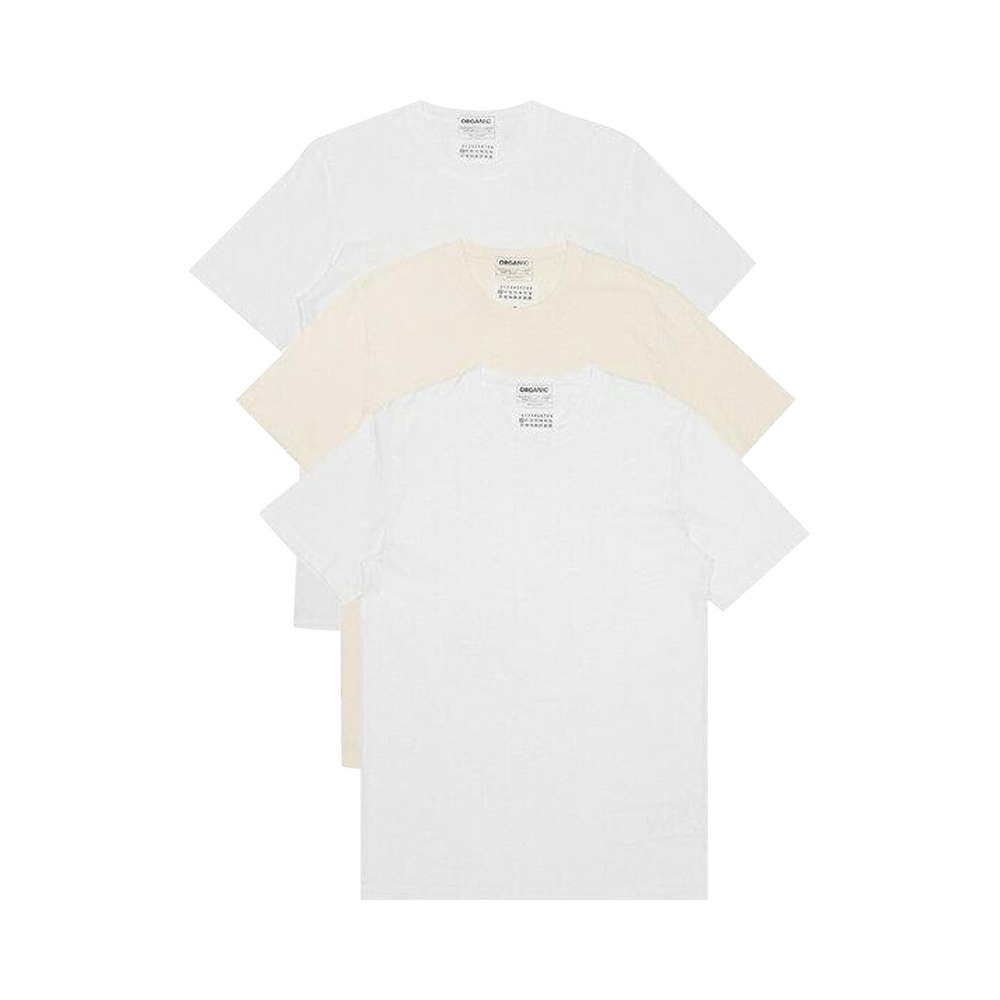 Buy Maison Margiela T-Shirt (3 Pack) 'White/Ivory