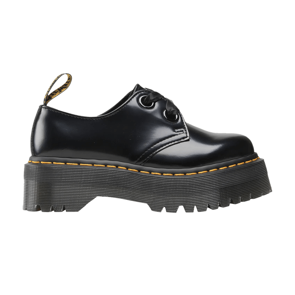 ドクターマーチン HOLLY PLATFORMSHOES Amazon.com | Dr. Martens, Women's Holly 2 Eye Shoe, Black Buttero