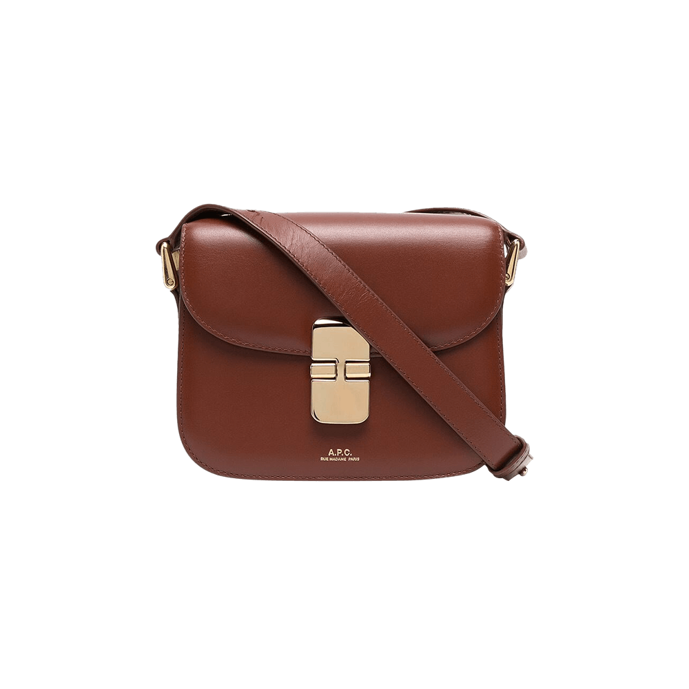 ★A.P.C.★ Mini Grace Crossbody Hazelnut PXBMWF61515CAD PXBM Buy A.P.C. Mini Grace Shoulder Bag 'Hazelnut' - PXBMW F61515