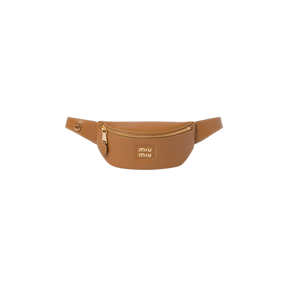 バッグ・カバンその他 MiuMiu | Leather belt bag 5BL015_2E6Y_F0002_V_OOO バッグ・カバンその他 MiuMiu | Leather belt bag