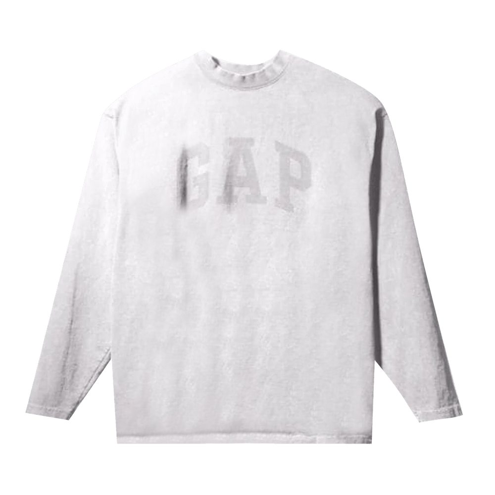 ★Yeezy Gap Balenciaga Dove Long Sleeve T-Shirt WHITE★ Buy Yeezy Gap Engineered by Balenciaga Dove Long-Sleeve Tee