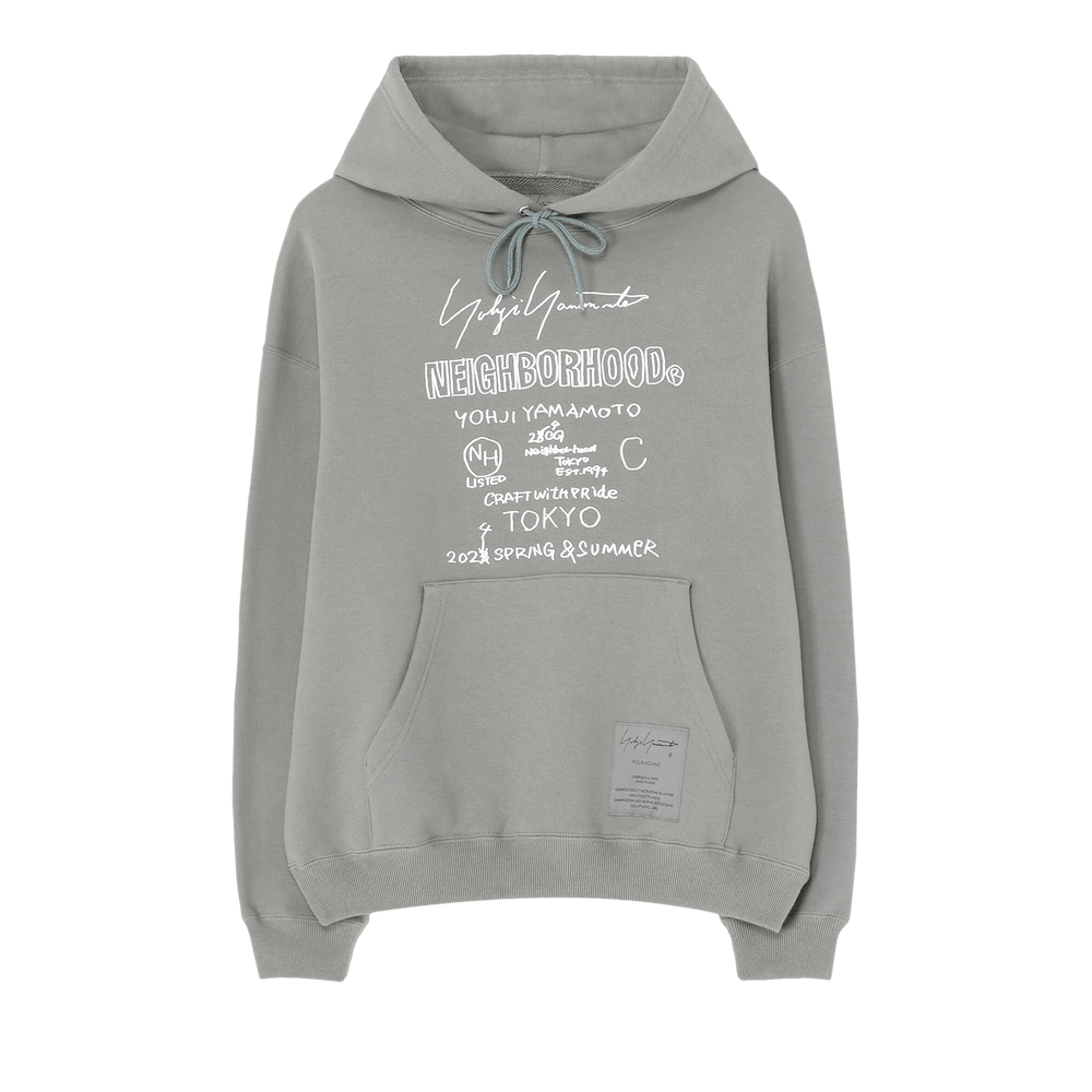 Buy Yohji Yamamoto Pour Homme x Neighborhood PT Hoodie 'Grey