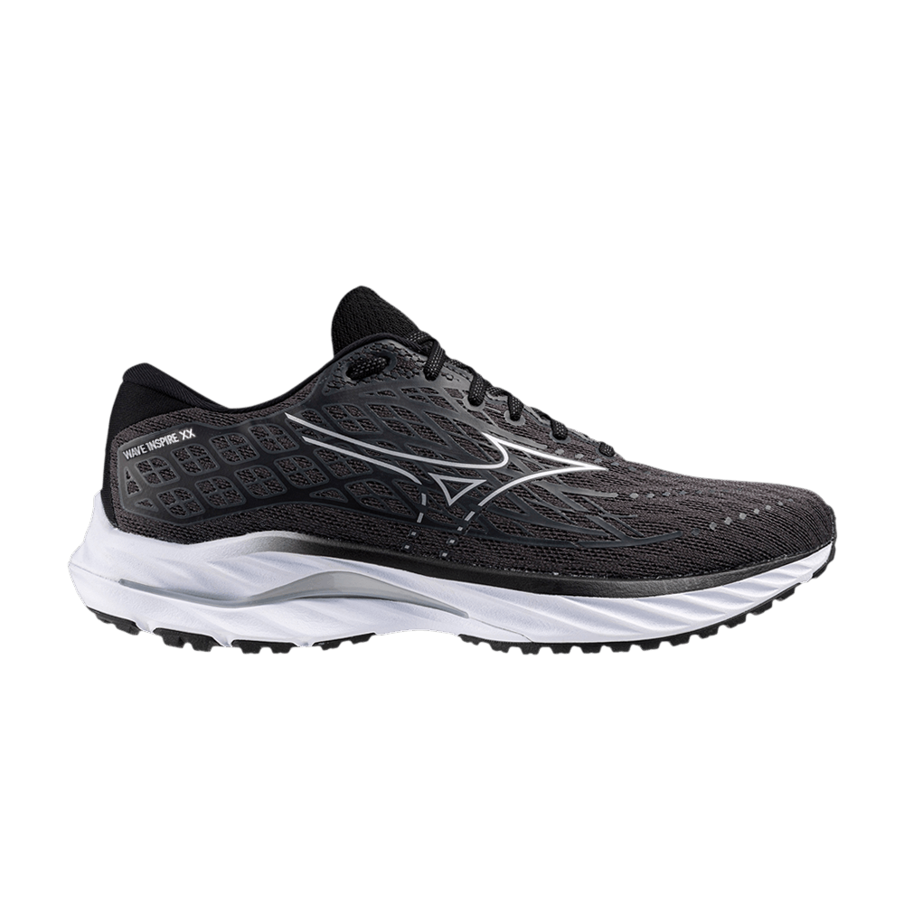 Buy Mizuno Wave Inspire 20 'Ebony White' - 411434 EY00 | GOAT