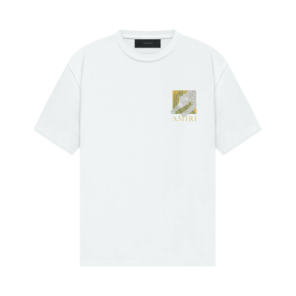 【AMIRI】メンズ LEOPARD TEE Tシャツ AMJYTE1020-100 Buy Amiri Leopard Tee 'White' - AMJYTE1020 100 WHIT | GOAT