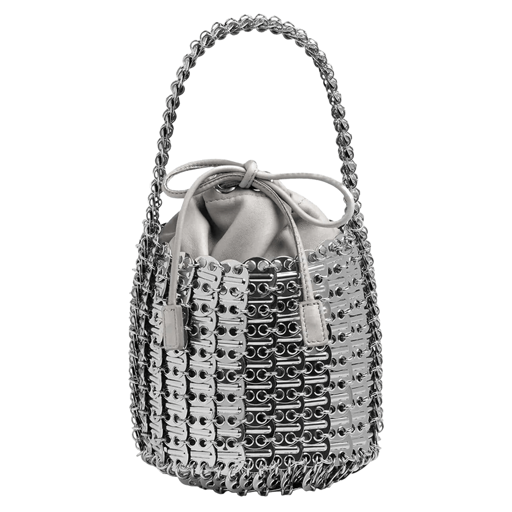 paco rabanne Bucket メタルレザーバケットバッグ 1358824_00.png.png