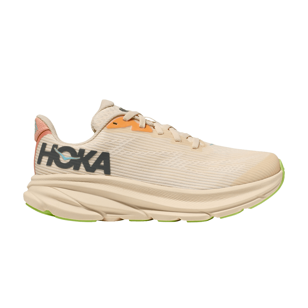 Hoka Clifton 9 Kids Swim Day Lettuce