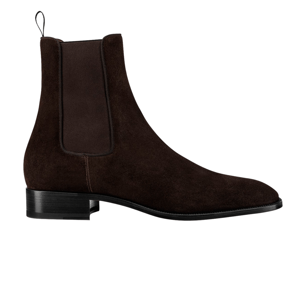 Christian Louboutin Samson Chelsea Boot Brown